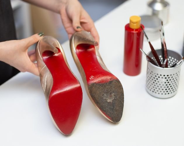 repair your red soles at the handbag clinic