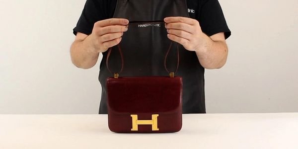restore a vintage Hermes Constance with the handbag clinic